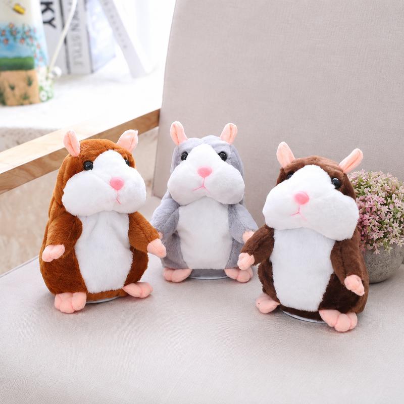 🐹 50% Off Now ✨ Talking Hamster Plush Toy — Repeats Your Voice & Bobs Its Head 🎁