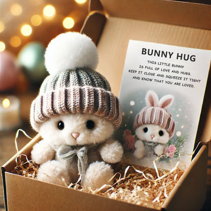 🐇 Easter Sale: 50% OFF！！💥Handmade Mini Bunny Hug Cute Easter Gift🎁