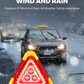 🔥2026 New Arrival🔥 2-IN-1 Solar Emergency Triangle Warning Light at the Roadside