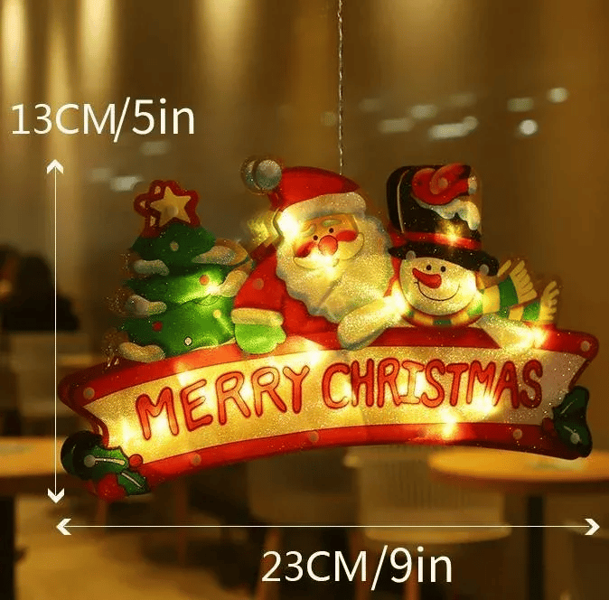 🎅Christmas Sale 50% OFF🎄Christmas Window Hanging Lights🎁