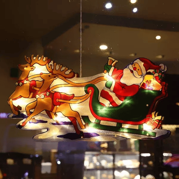 🎅Christmas Sale 50% OFF🎄Christmas Window Hanging Lights🎁