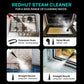 Pressurized Handheld Multi-Surface Natural Steam Cleaner with 12 pcs Accessories, Multi-Purpose Steamer for Home Use, Cleaning Floor, Kitchen,Spring