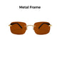 Stylish Frameless High Definition Polarized Sunglasses