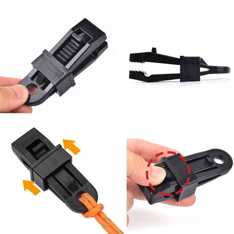 5PCS Adjustable Robust locking handle Clip