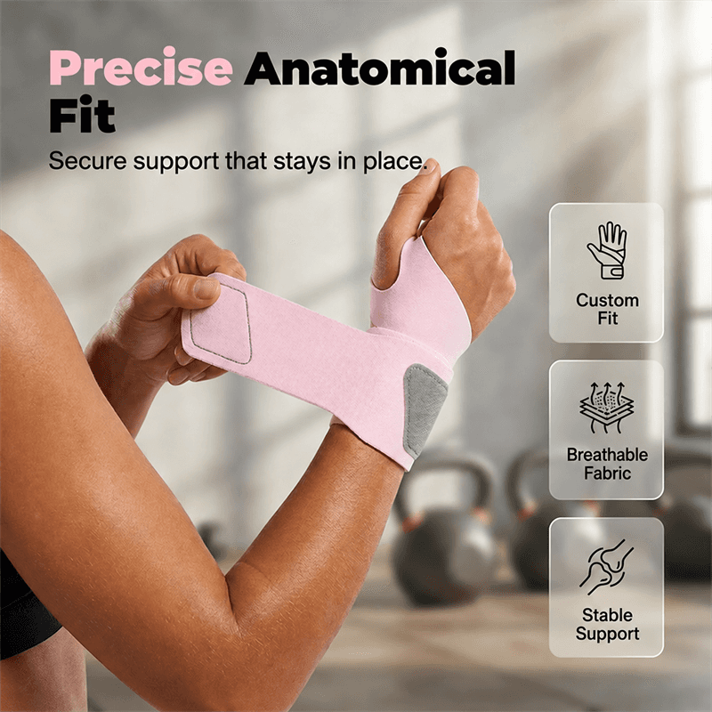 Adjustable Ultra-Thin Compression Wristband