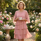 🌸Spring Sale 59% OFF🎁👗Women's Elegant Layered Ruffle Sleeve Dress – Effortless Style for Every Occasion💃