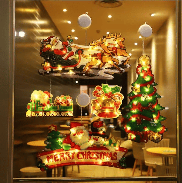 🎅Christmas Sale 50% OFF🎄Christmas Window Hanging Lights🎁