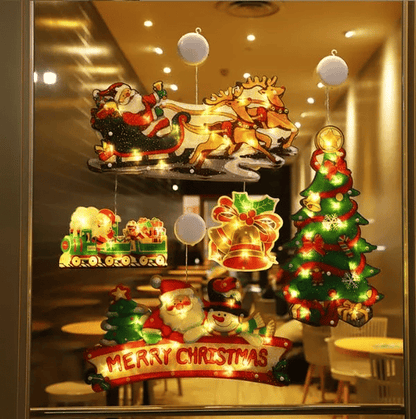 🎅Christmas Sale 50% OFF🎄Christmas Window Hanging Lights🎁