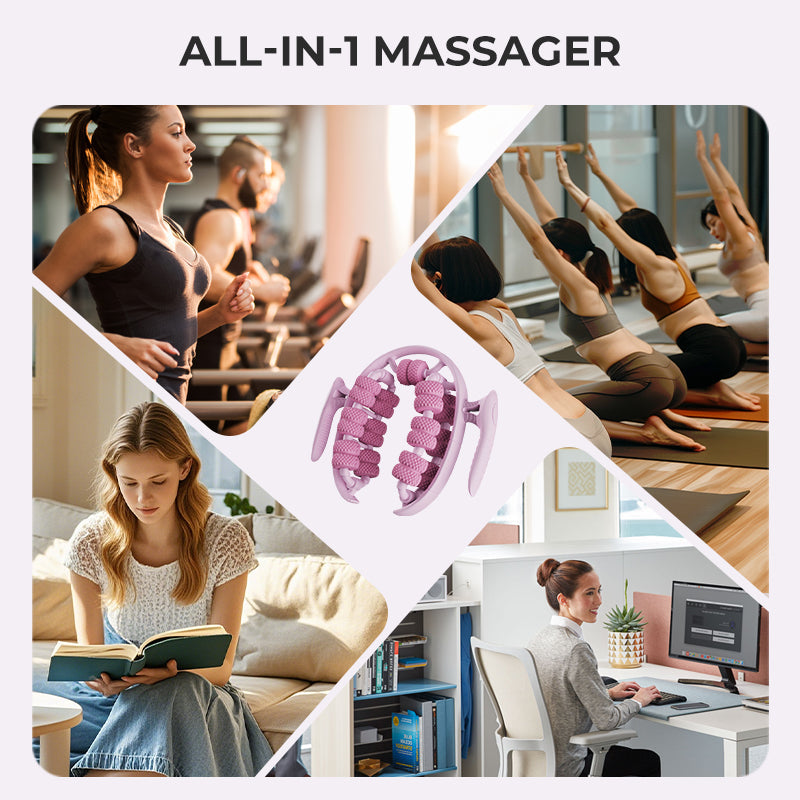 🔥 Leg Massager Roller - Ultimate Muscle Relief💆‍♀️✨