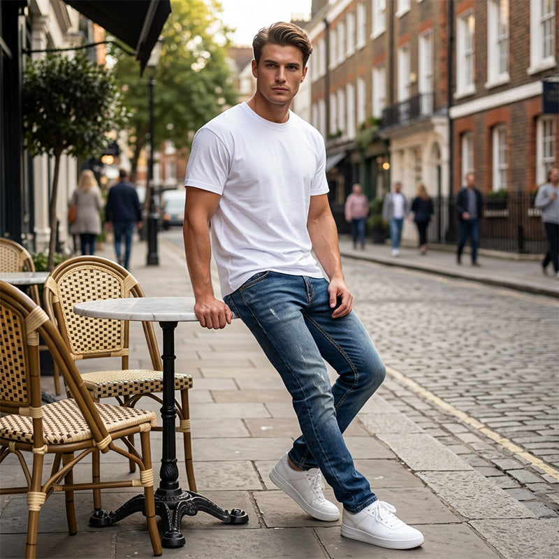 📢📢50% OFF !! ⏰Men's Modern Slim Fit Stretch Jeans