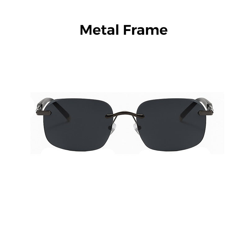 Stylish Frameless High Definition Polarized Sunglasses