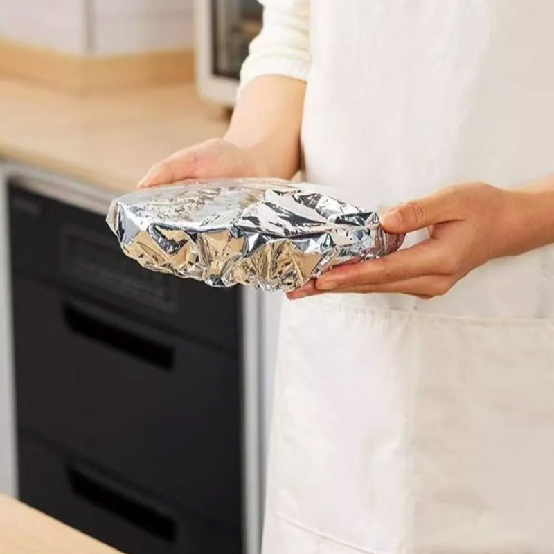 Home dining table & food container aluminum foil heat-retaining cover, kitchen food insulation and freshness keeping, high-quality aluminum foil
