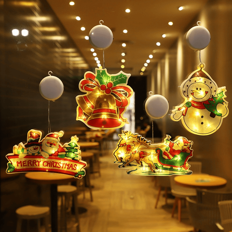 🎅Christmas Sale 50% OFF🎄Christmas Window Hanging Lights🎁