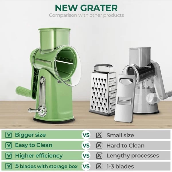 🥑 50% OFF NOW! 🔪 5-in-1 Food Chopper – Ultimate Kitchen Ally – Interchangeable blades, non-slip base & easy-clean – perfect for onions, nuts, eggs or baby food – be sold out soon ⏳