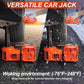 Electric Car Jack, 5 Ton/11023 LBS Hydraulic Car Jack, Portable Car Jack Lifting with Built-in Inflatable Pump and LED Light, Car Jack for SUV MPV Sedan Truck Change Tires Garage Repair
