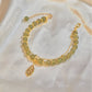 💝Hetian Jade Gold Leaf Bracelet