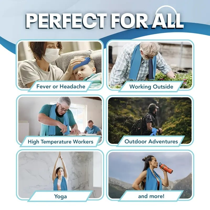 📣Last Day Buy 1 Get 1 Free🔥Absorbent Quick-Drying Gym Cooling Towels