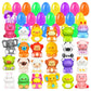 🔥Last Day Special Price !!⚡50K+ SOLD🎁12/24PCS Easter Eggs Prefilled Slow Rising Squishy Toys