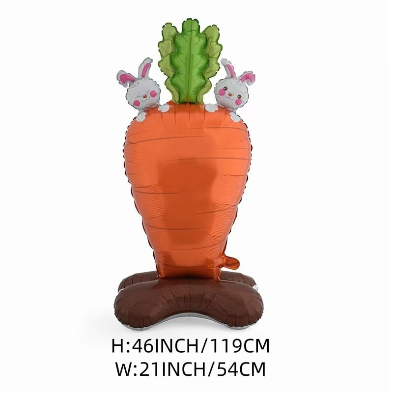 🐰 Easter Sale: 50% OFF！！🎉Giant 3D Standing Bunny Balloon Self-Supporting Festive Cheer