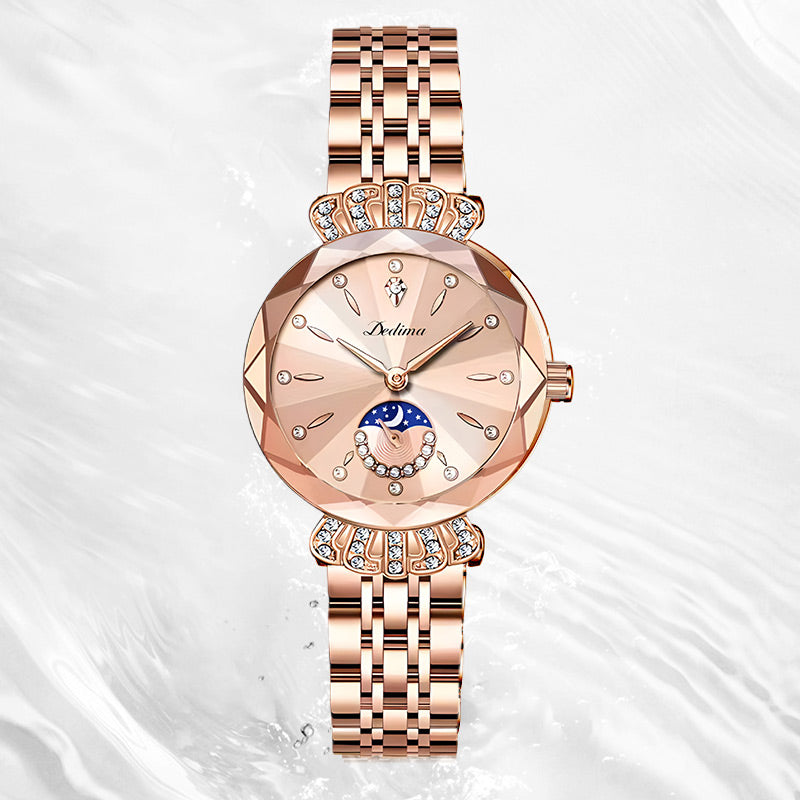 🎀60%OFF New Year Sale🎀Fashionable Diamond Moon Star Watch for Women