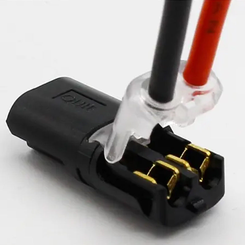📢📢50% OFF!! ⏰  Double Thread Push-Pull Connector with Lock – Safe, Fast and High Precision Connection ⚙️✨