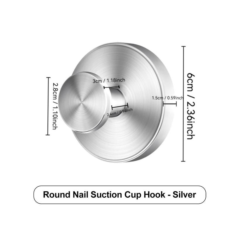 Stainless Steel Suction Cup Hook