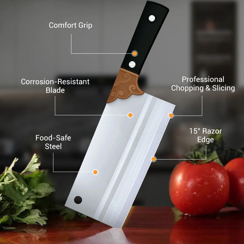 🔥EXCEPTIONAL SALE: 50% OFF! 🔪🌟🍳Forged kitchen knife—sharp and durable✂️🥩