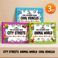 Kids Tracing & Coloring Book Set