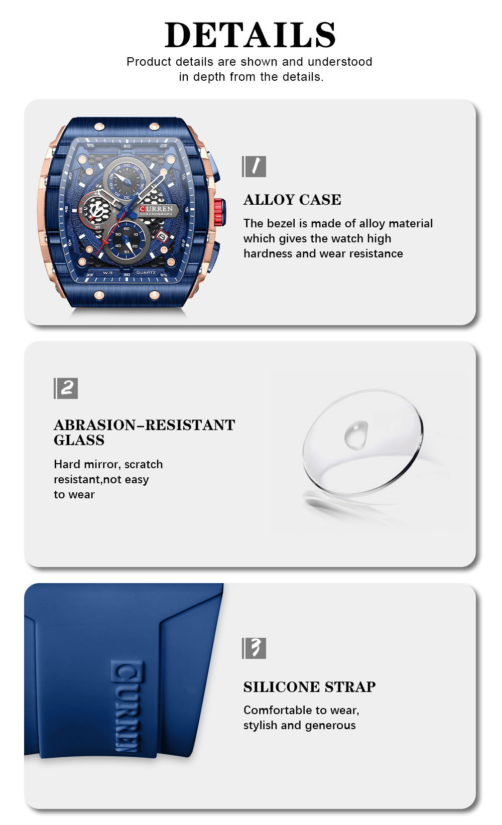 🌈Cyberpunk Futuristic Style⌚Men's Multifunctional Fashion Quartz Watch