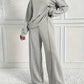 ✨🔥Women's Cozy Long-Sleeve Top & Pants Set👚