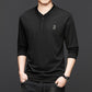 Men's Half-Zip Crew Neck Casual Pullover