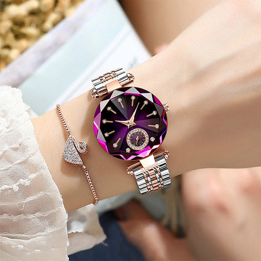 💎👑 60% OFF🌟Women's Luxury Shiny Waterproof Stainless Steel Watch