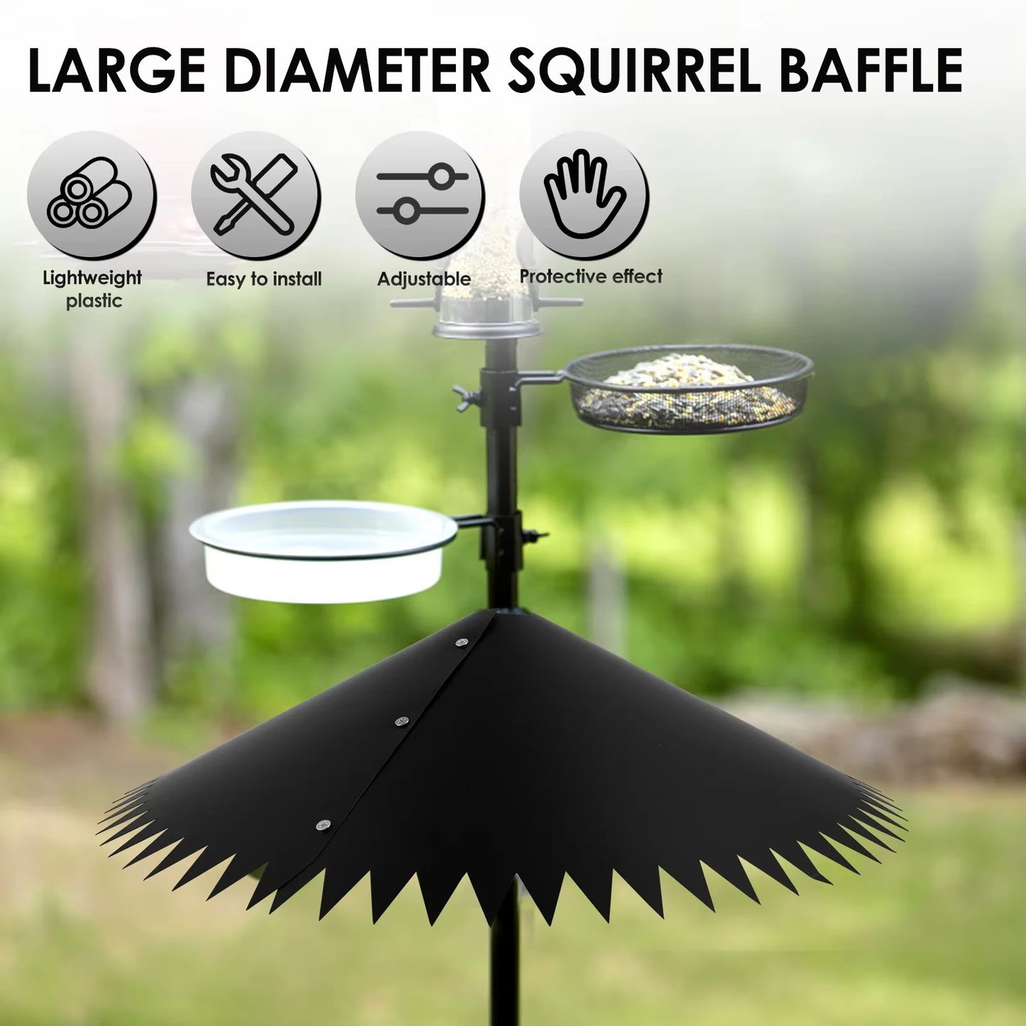 Wraparound Squirrel Baffle