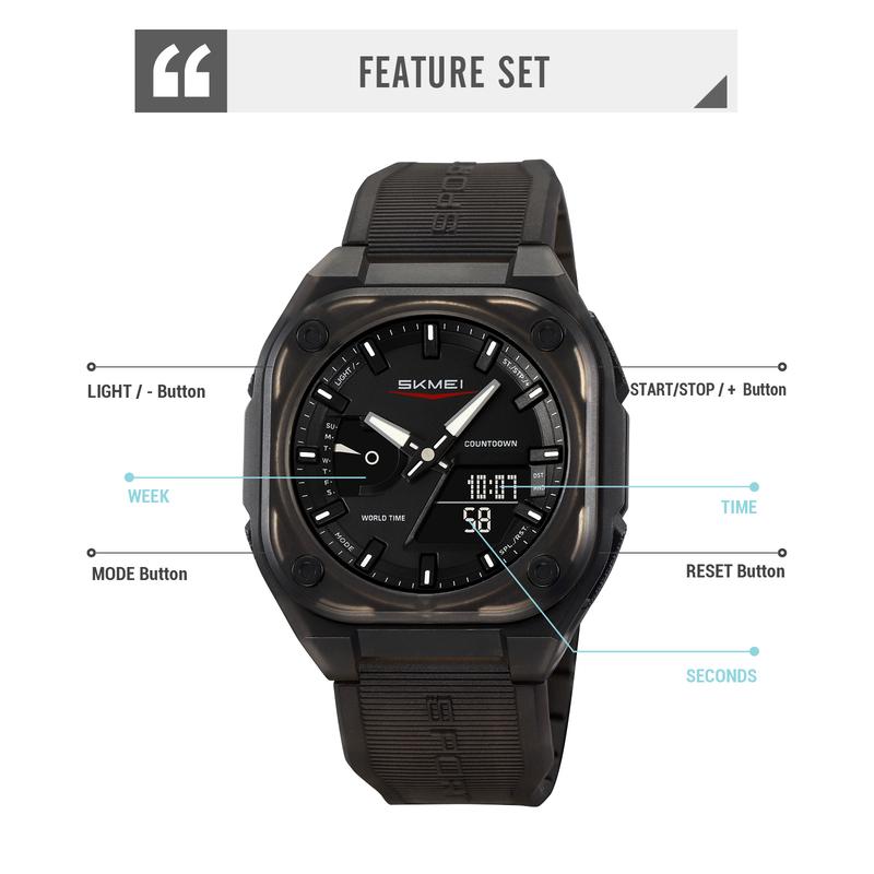 ⏰50% OFF Christmas Special💥💥SKMEI Rugged Men’s digital sport watch