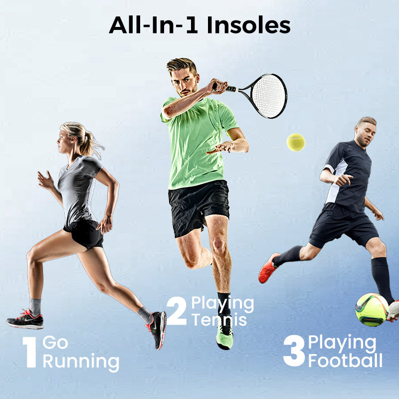 Shock Absorbing Insoles for Men & Women