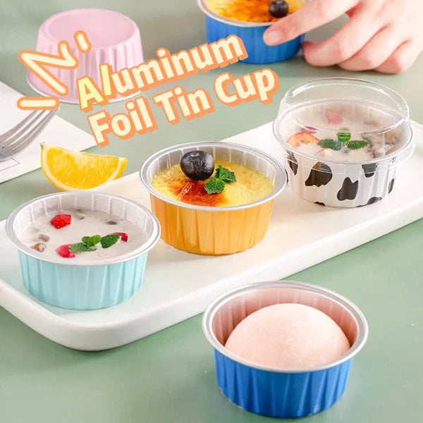 🔥Hot Sale Buy 2 Get 1 Free🔥Reusable Disposable Aluminum Foil Tin Cup