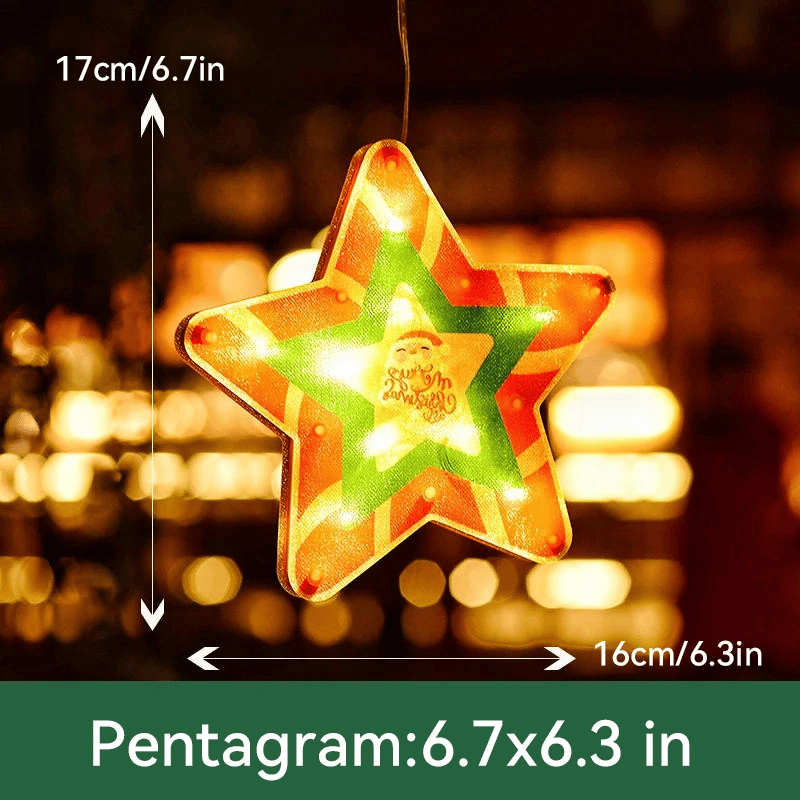 🎅Christmas Sale 50% OFF🎄Christmas Window Hanging Lights🎁