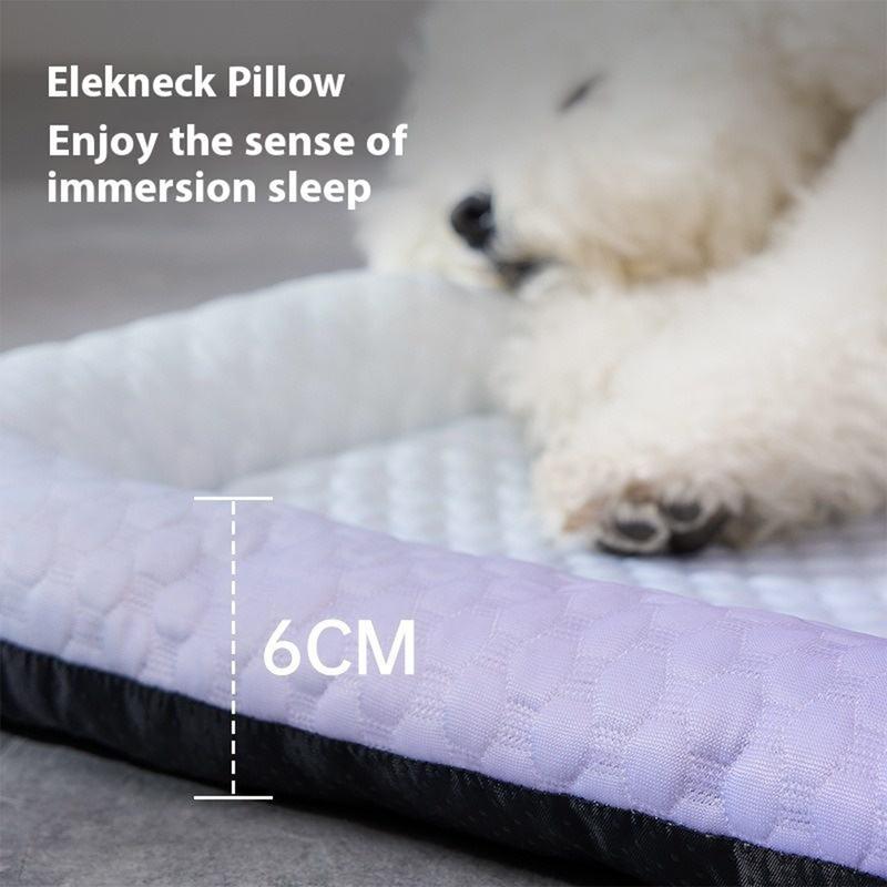 Pet Cooling Pad Mat for Dogs and Cats - Ice Silk Summer Cool Bed Blanket in Gradient Colours, Breathable Soft Sleeping Cushion for Indoor Floors Sofas and Car Travel Washable Multiple Sizes Available