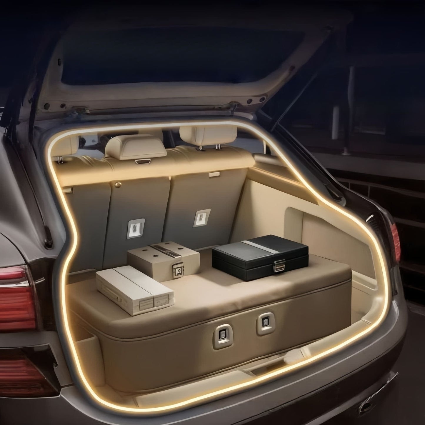 🔥Hot sale - 49% discount✨Dynamically flowing trunk light stripes