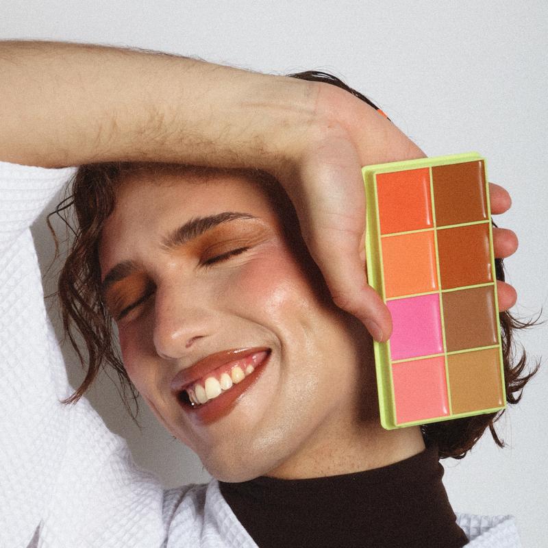 8-Color Blush, Highlighter, and Contour Palette