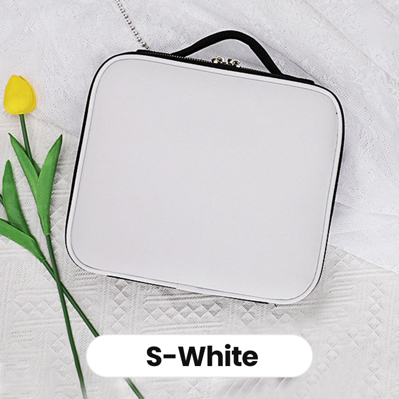 ✨ 50% OFF & Free Shipping ✨ Flawless Makeup Anywhere – Portable LED Mirror Makeup Bag! ✨