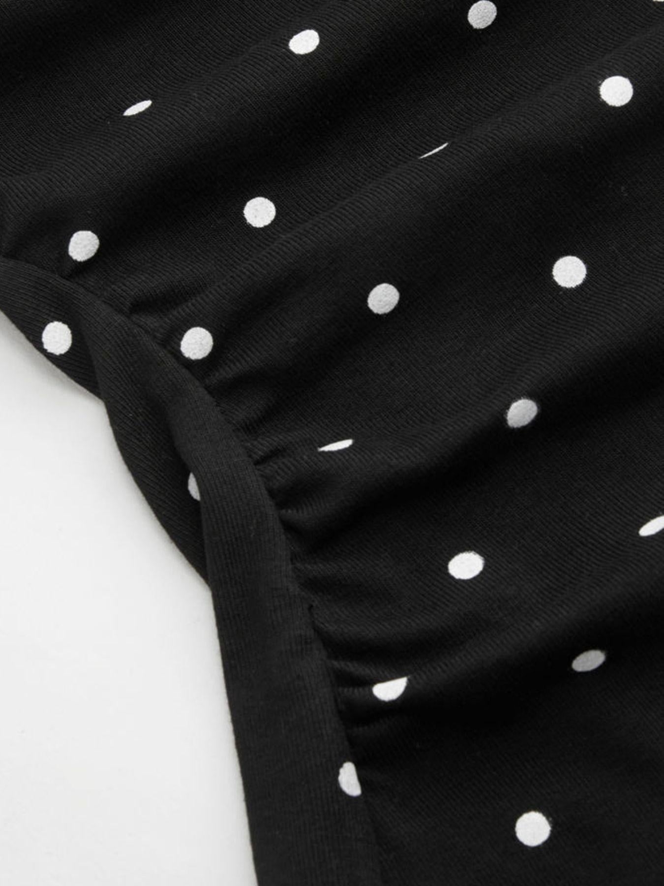 👗🎀 Women's Polka Dot Tank Top, Summer Sleeveless Knot Design, Y2K Style, Slim-Fitting, Round Neck, Back Tie, Casual Wear
