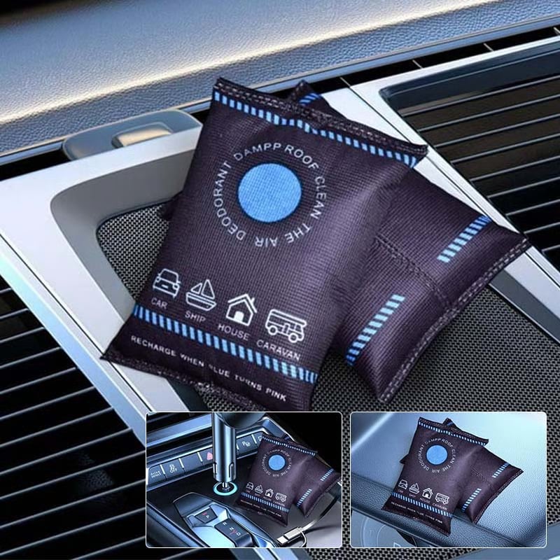 🧂 50% OFF NOW! ♻️ Reusable Dehumidifier Bag – Color-Changing Indicator, Absorbs Moisture & Prevents Mold ✨📦