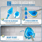 Multi-Head Telescopic Cleaning Brush