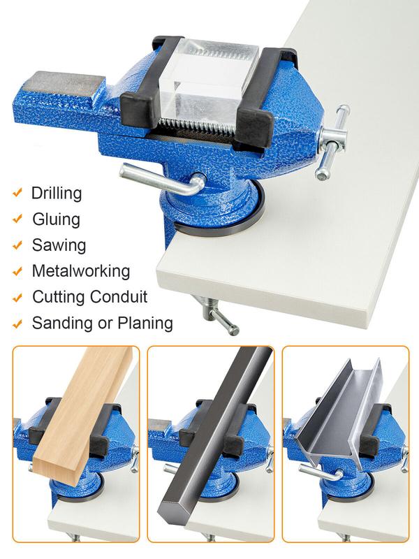 🔧 50% OFF NOW! 🛠️ Heavy-Duty Mini Universal Bench Vice – Compact, clamp-on & sturdy – Ideal for workshops, garages & DIY projects ✨