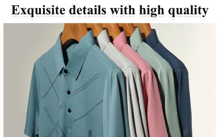 🎁Hot Sale 50% OFF⏳Men's Ice Silk Stretch Shirt