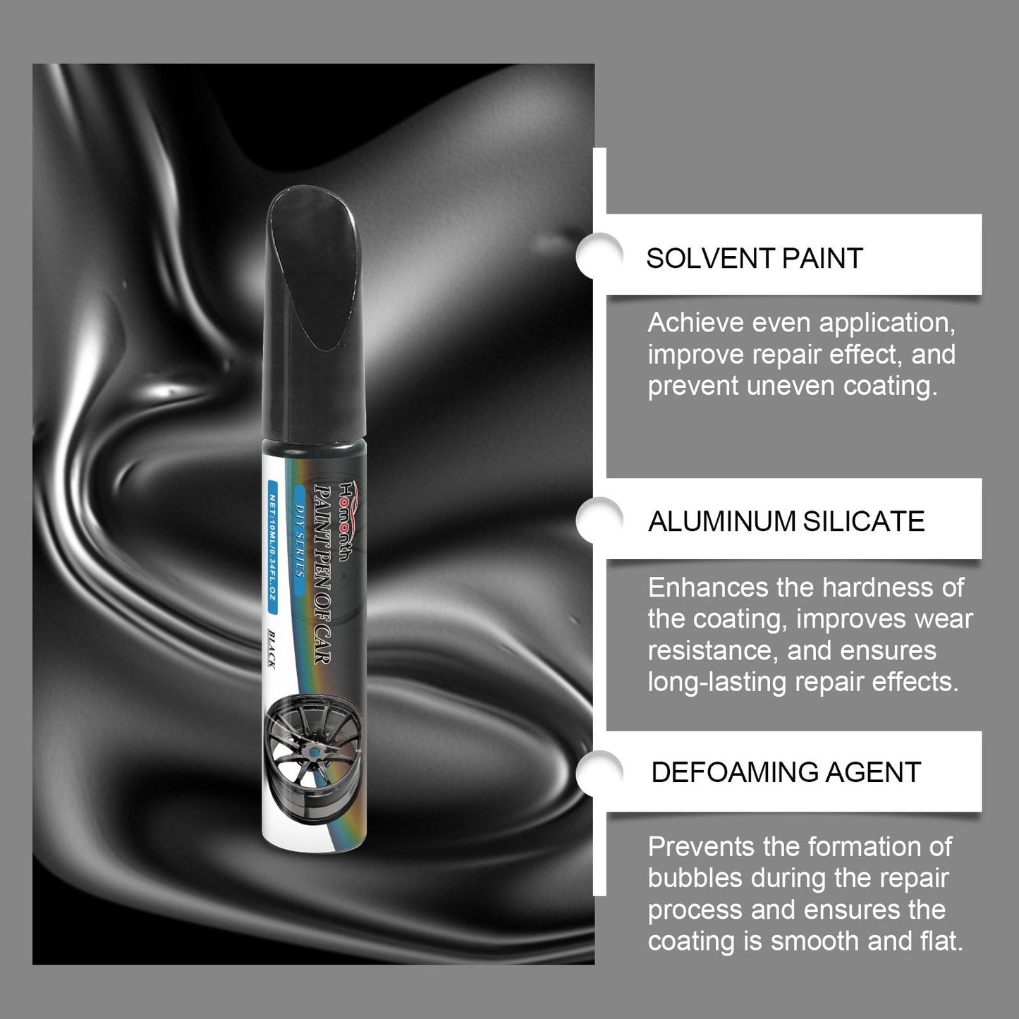 📢📢50% OFF !! ⏰ Magic Car Scratch Repair Pen – Fix Rim Scratches in Minutes – Permanent & No-Drip Formula 🛠️