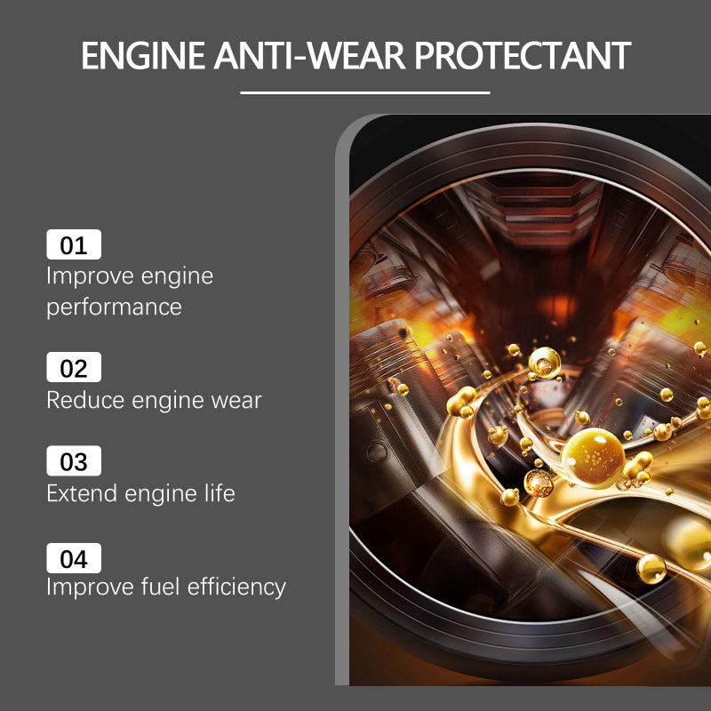 🚗 LIMITED-TIME 50% OFF! ⚙️ Engine Anti-Wear Additive – Protect Motor, Boost Power, Save Fuel ✨
