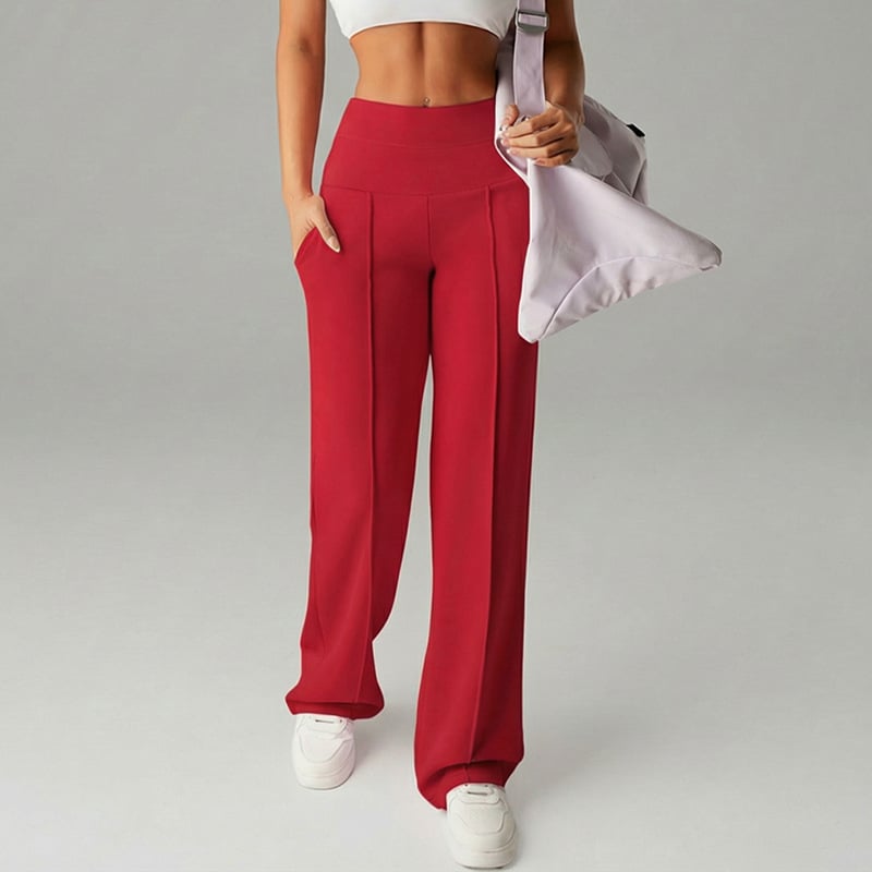 🎁2026 New Arrivals 50% OFF💥50K+ SOLD💕Women's Plain Loose Straight Leg Pants