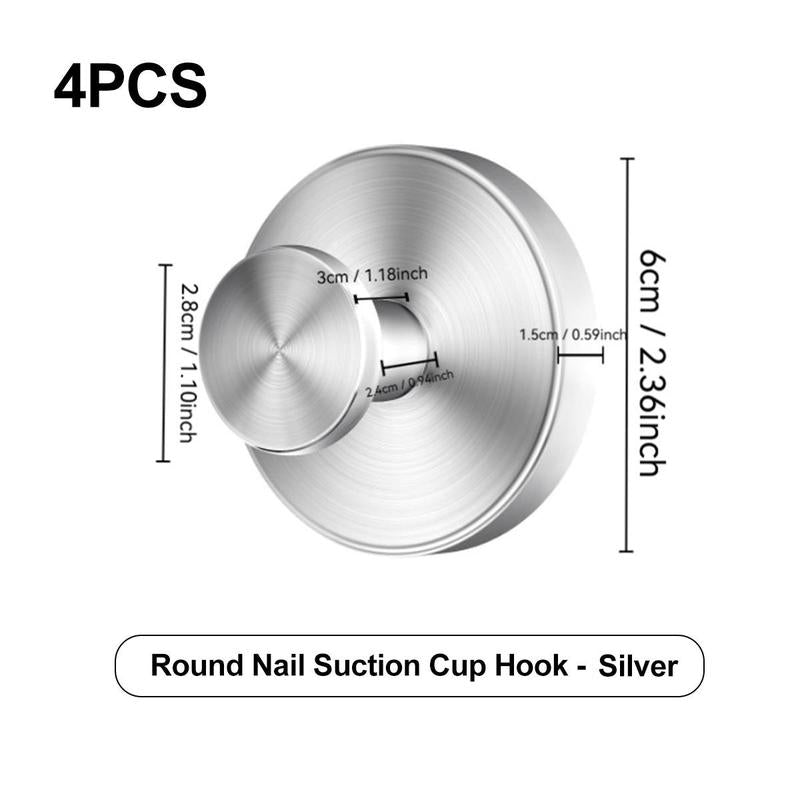 Stainless Steel Suction Cup Hook